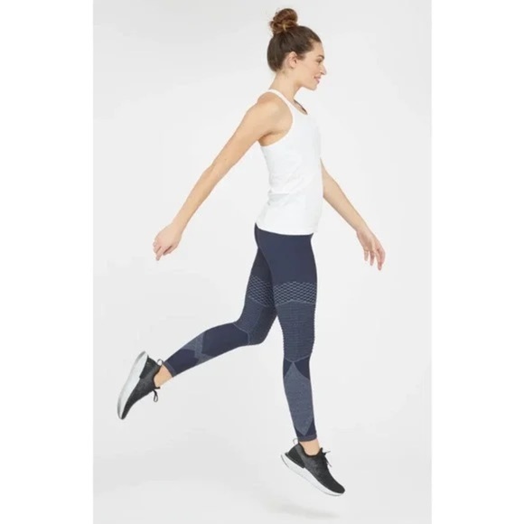 Spanx Look At Me Now Moto Seamless Leggings - Picture 13 of 13